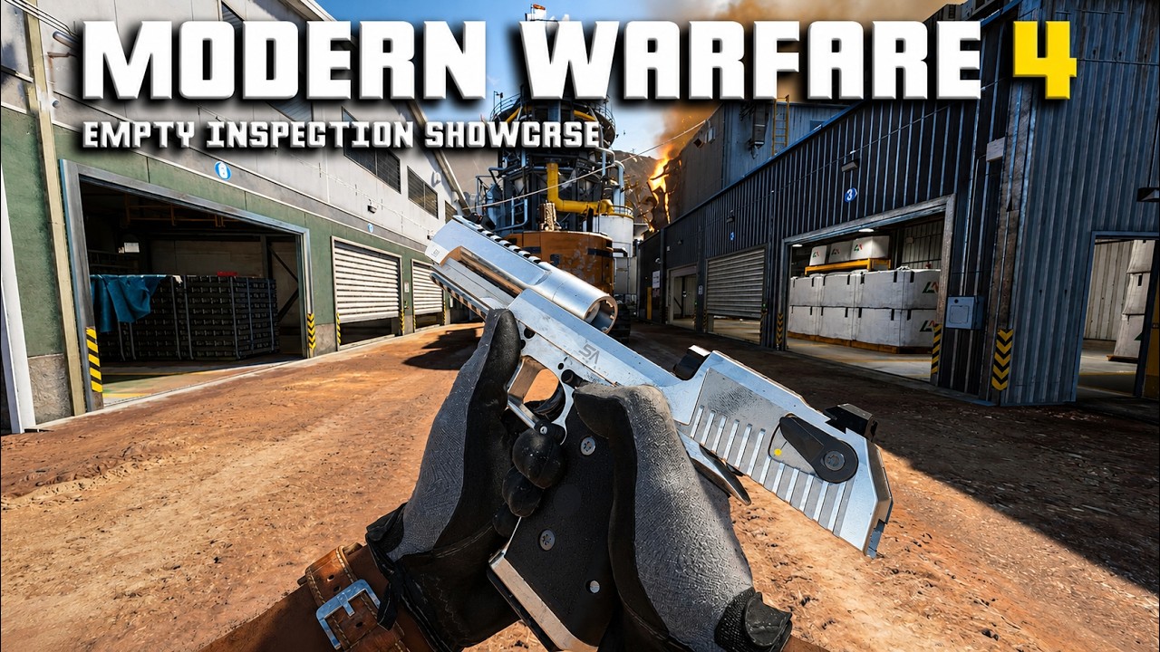 MODERN WARFARE 4 [BETA] : EMPTY INSPECTION SHOWCASE 4K