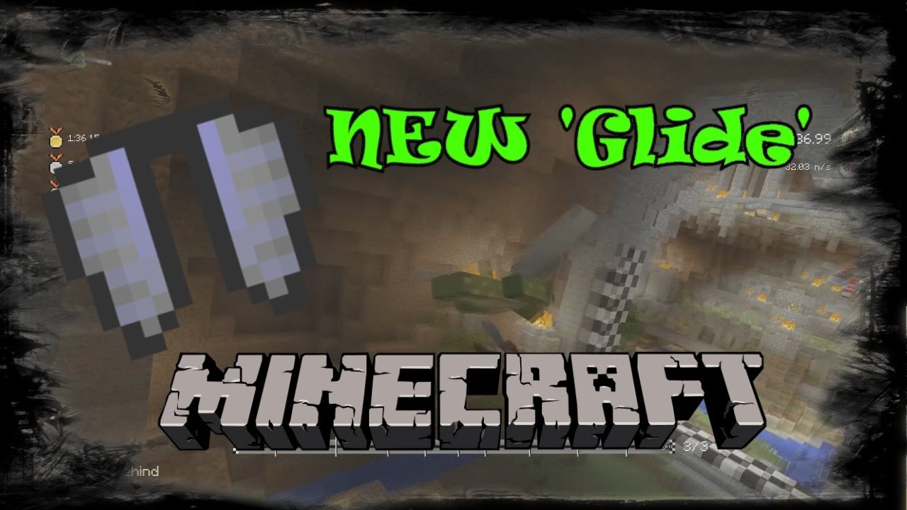 Minecraft Xbox 'GLIDE' New Mini game Update!