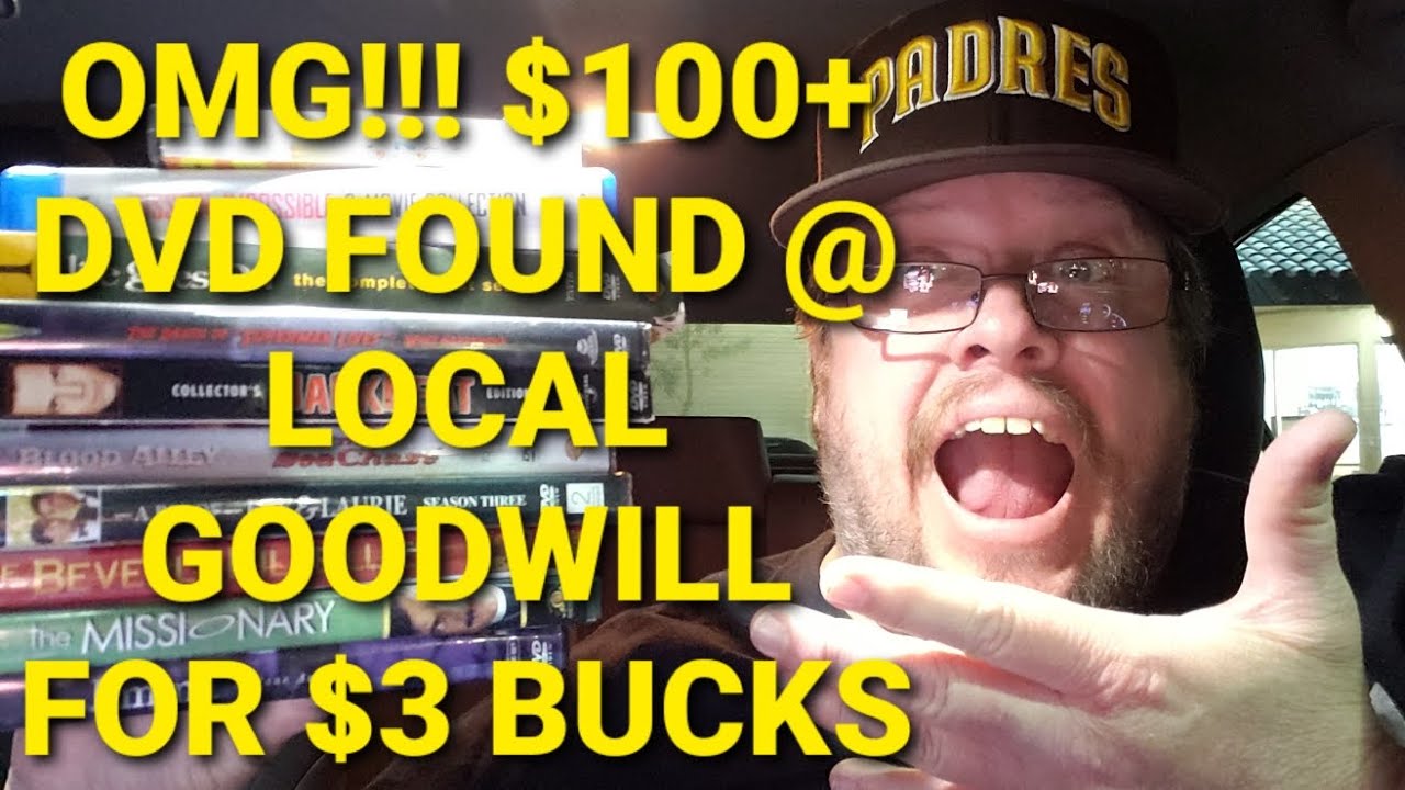 OMG! $100+ DVD FOUND @ GOODWILL FOR 3 BUCKS! Mar. 03 Out on the Hunt