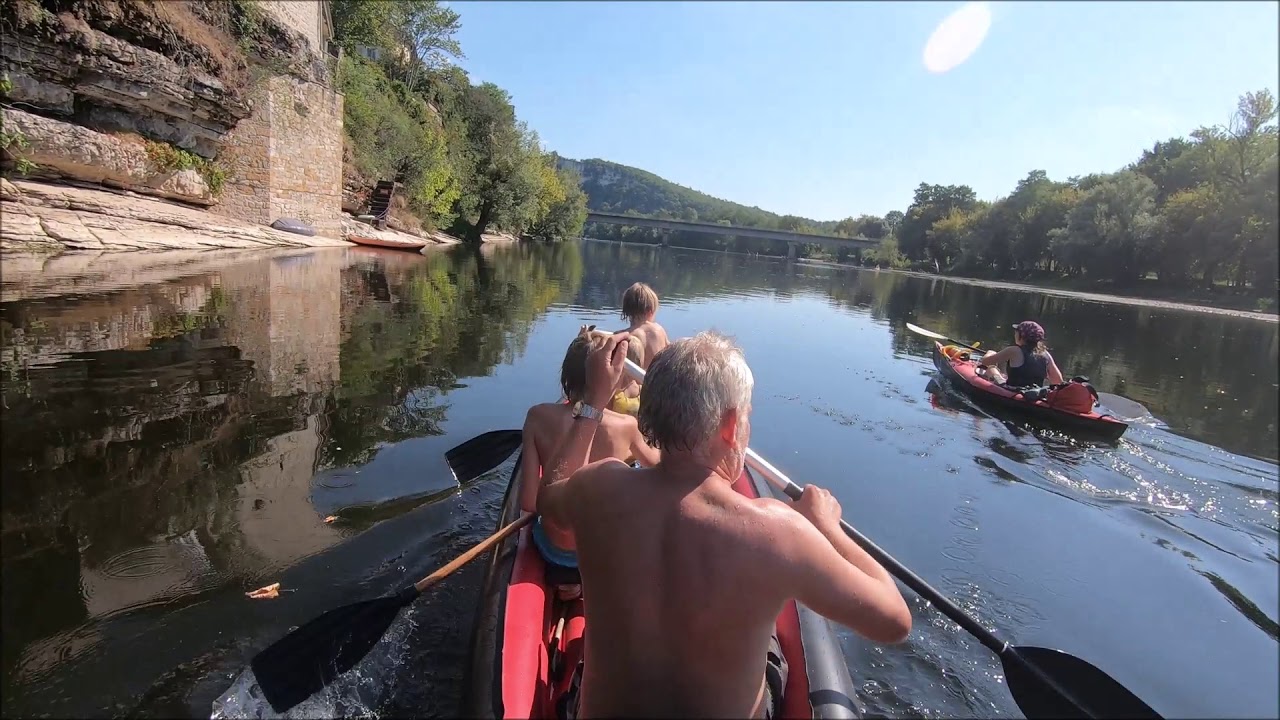 Kanutour auf der Dordogne