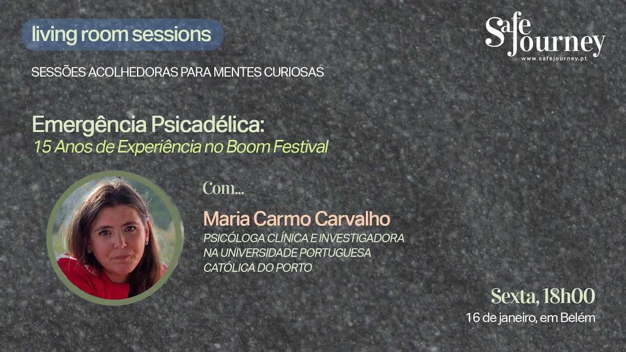 SafeJourney LRS #12 | Maria Carmo Carvalho, Psicóloga Clínica, Investigadora