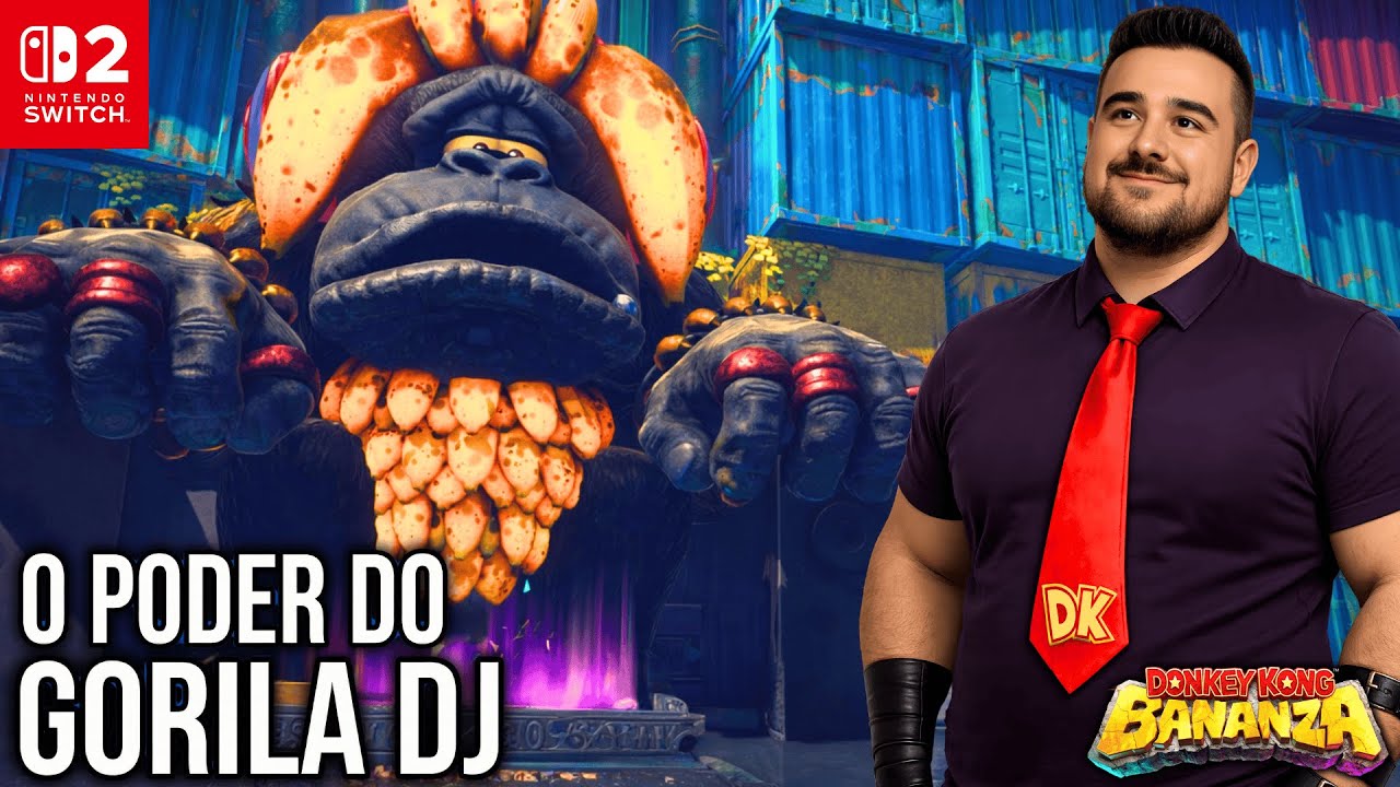 A VERDADE SOBRE A PEDRA! 😱 Encontrei o Gorila Ancestral DJ - Donkey Kong Bananza #02