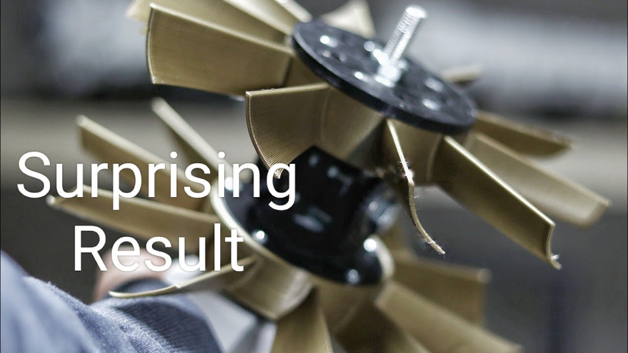 Counter-Rotating Propellers That Are 3d Printed | centrifugal turboshaft jet | EDF