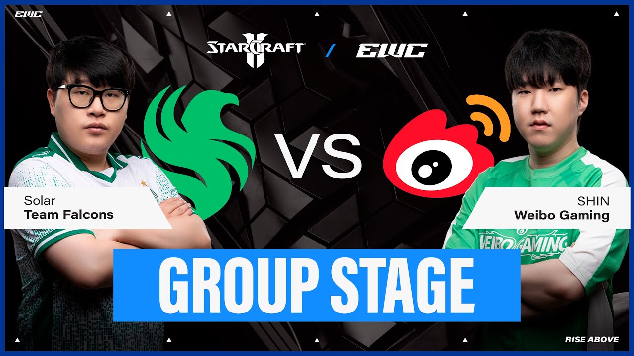 Solar vs SHIN | StarCraft II at EWC 25 - Day 3 - Group Stage