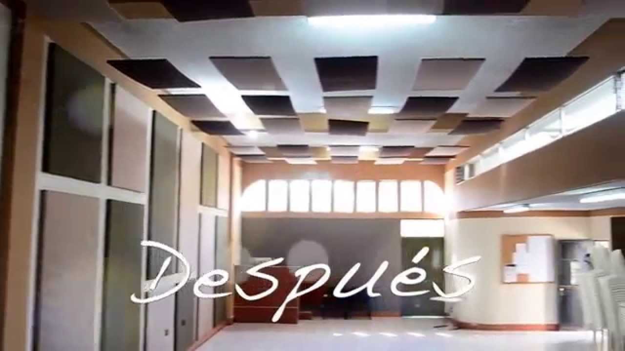 Tratamiento Acustico Iglesia Jesucristo es el Camino