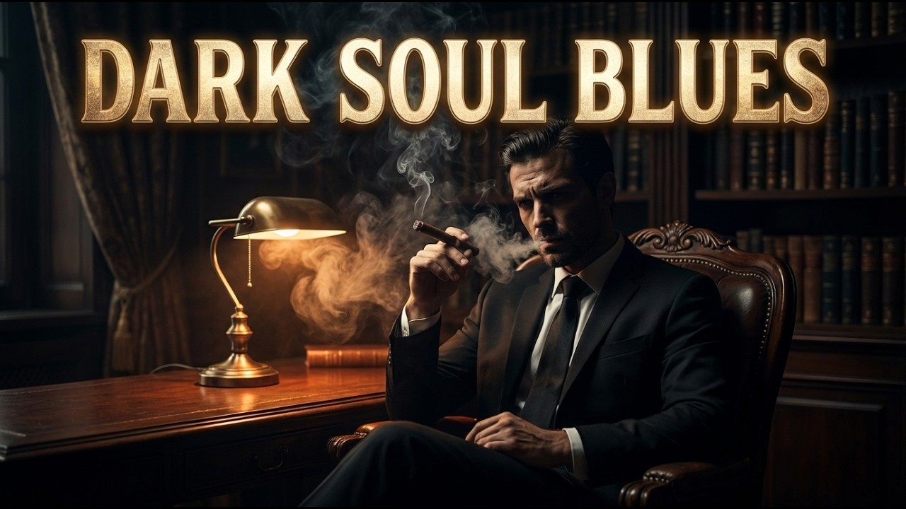 Playlist for Deep Thinkers | Slow Dark Blues | Late Night Focus Music