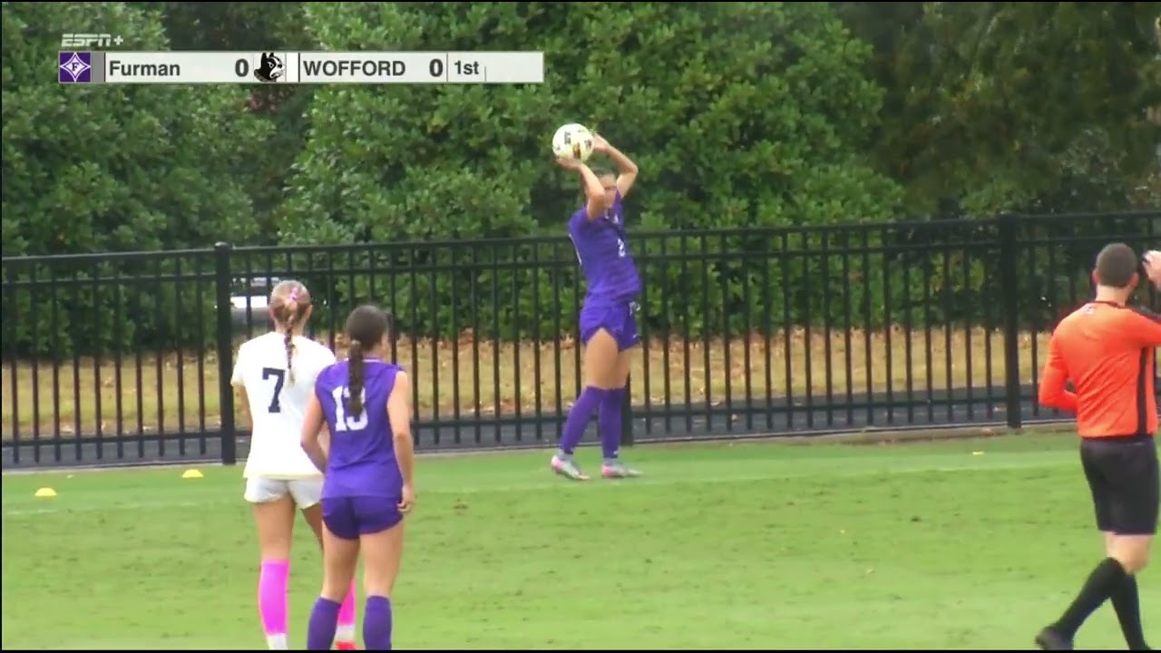 WOFFORD VS FURMAN // WOMEN'S SOCCER // 2025 ESPN
