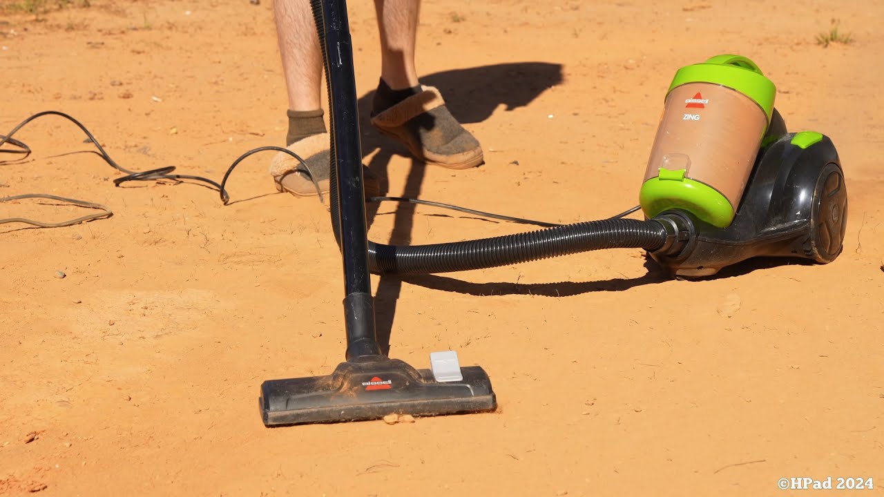 Bissell Zing Canister Vacuum Cleaner Destruction
