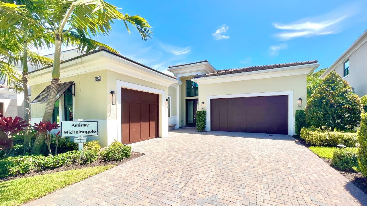 Modern Luxury New Construction House Artistry Palm Beach in Palm Beach Gardens Florida