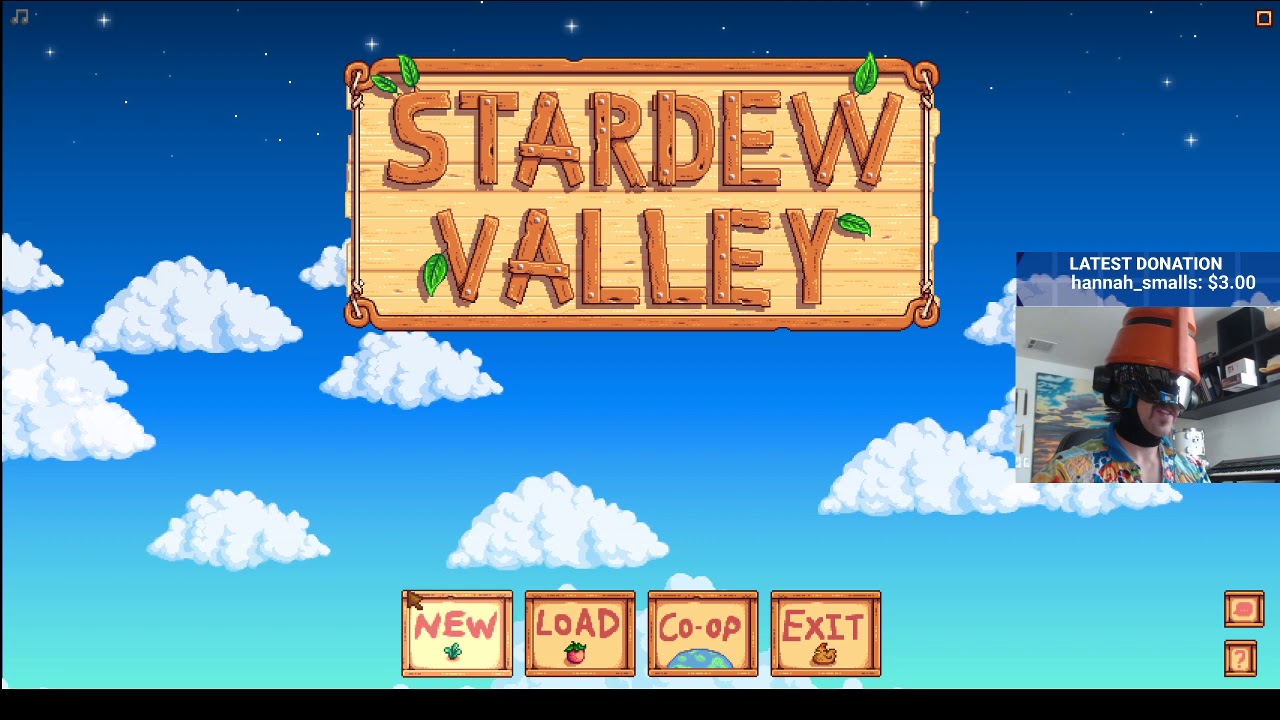 Doctor Sung Stream 1-5-20 / Stardew Valley Part 1