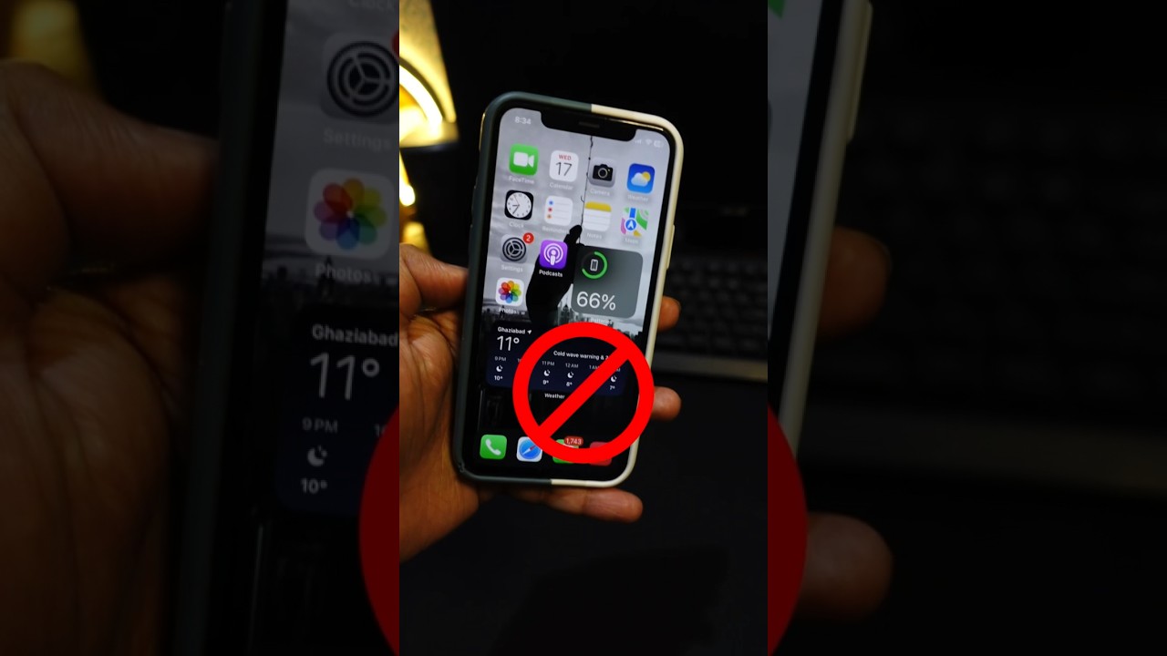 How to block a website on iPhone #shorts