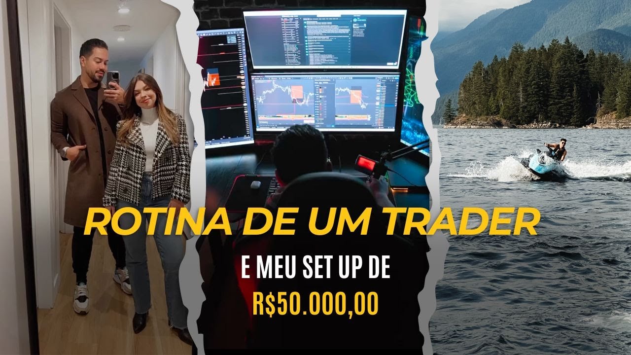 UM DIA NA VIDA DE UM TRADER PROFISSIONAL