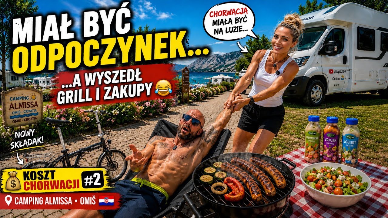 CHORWACJA #2 | Camping Almissa w Omi&scaron;u &ndash; czy warto tu przyjechać? | vlog 257