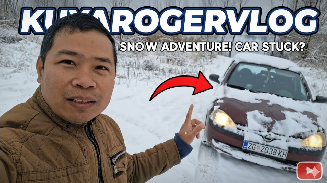 NAKU! NA-STUCK AKO SA SNOW?! ❄️ Extreme Snow Adventure in Velika Gorica!