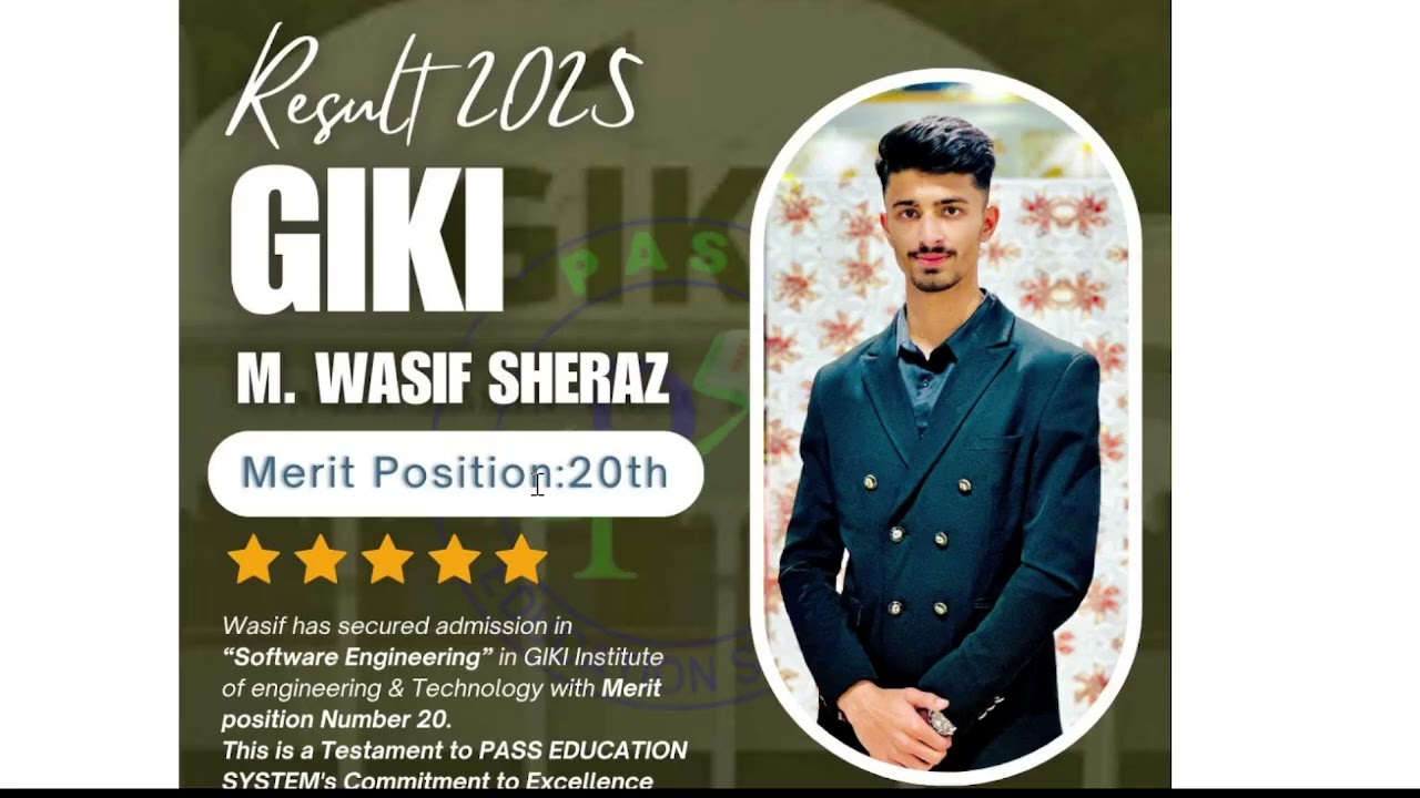 GIKI Admission 2026 I GIKI Entry Test Preparation 2026 I How to Get Scholarship in GIKI I GIKI Prep
