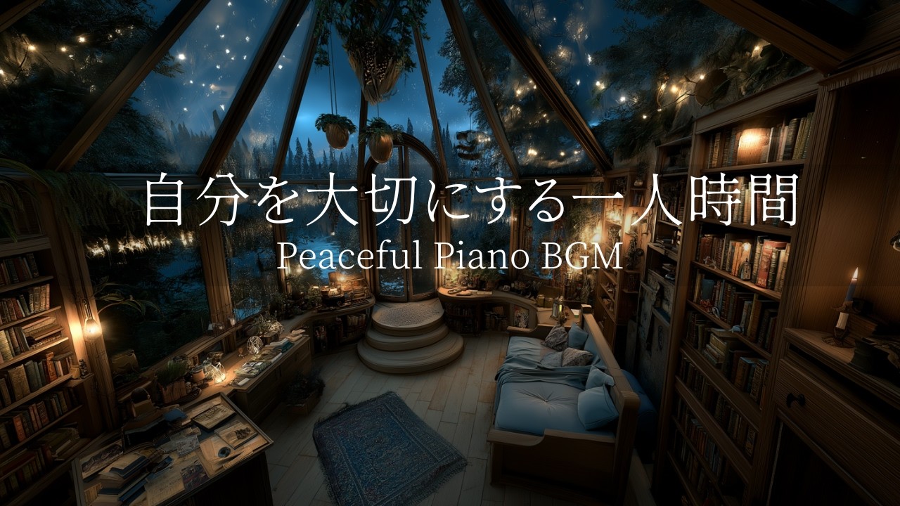 【癒しのピアノBGM】途中広告なし｜自分を大切にする一人時間に聴く｜自律神経を整えるピアノ｜睡眠導入音楽｜心を落ち着かせる前向きで心地よいメロディー🌿432Hzの周波数