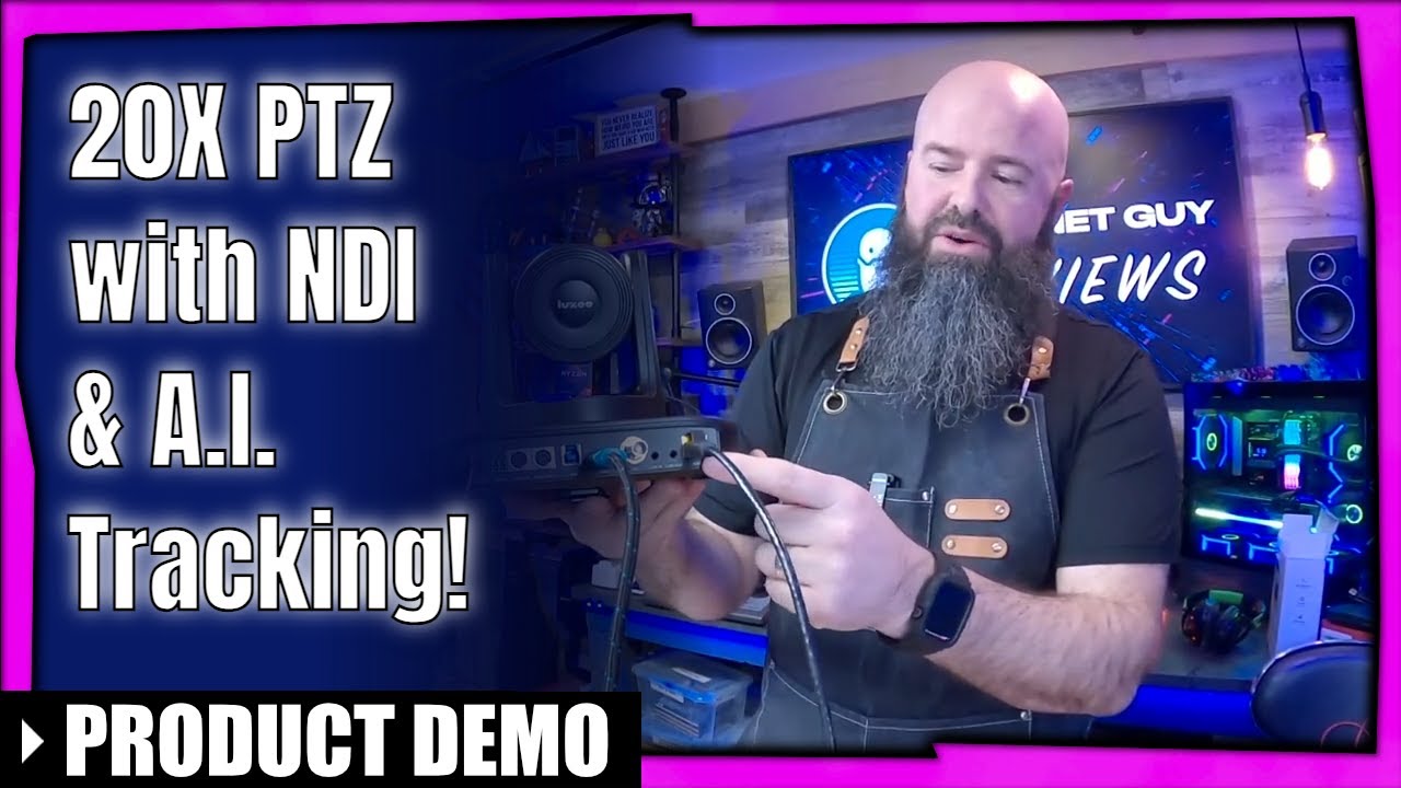20X PTZ Camera with NDI, HDMI, SDI, & RTSP from iuZee