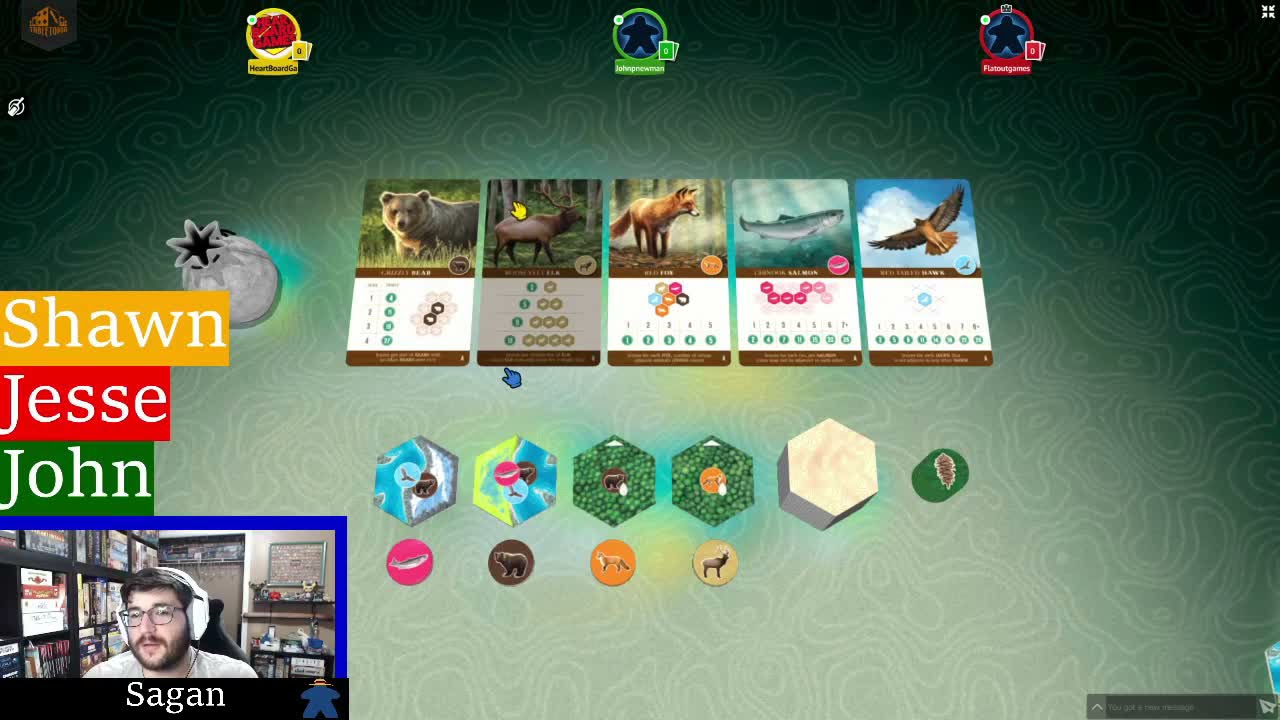 Cascadia with FlatOut Games and IHeartBoardGames