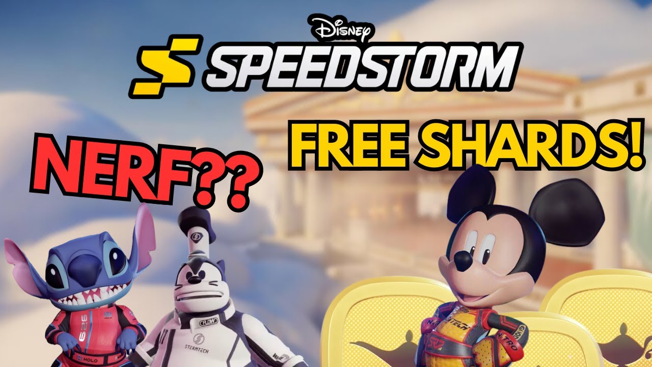 Stitch and Jessie NERF! The Biggest Buffs To Progression EVER!! | HUGE Disney Speedstorm News