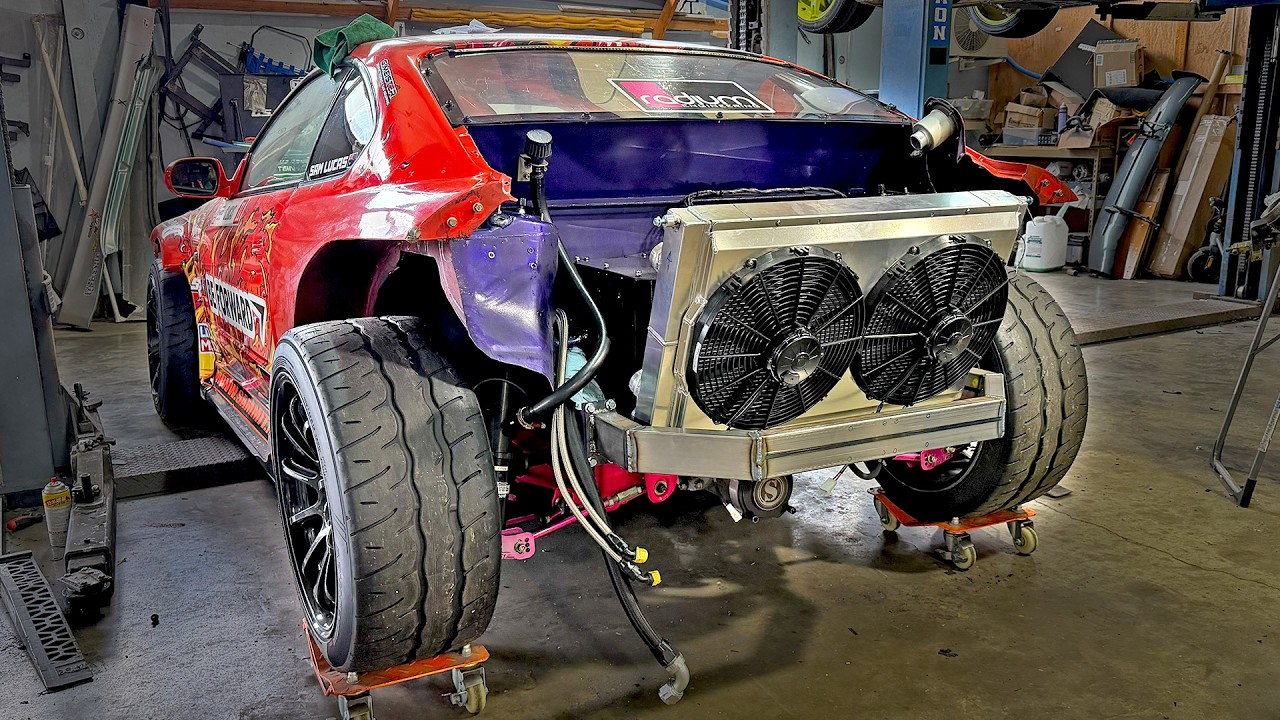 How to Cool a 1300HP Drift Car... | Building The Ultimate Competition Car Rear End!