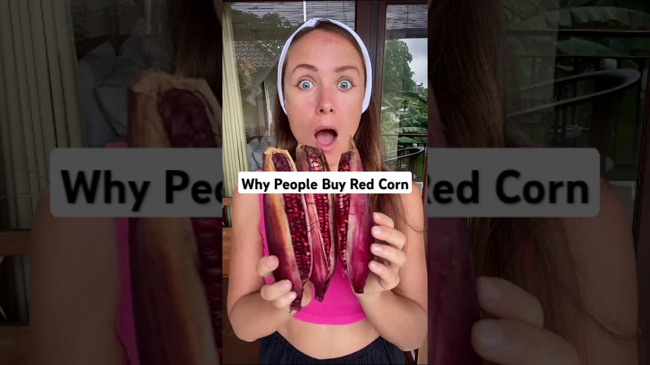 I Didn't Understand Why People Buy Red Corn