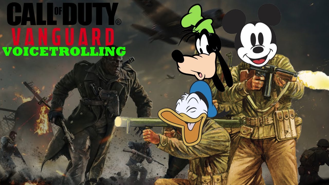 MICKEY MOUSE CLUBHOUSE vs NAZIS | COD: Vanguard (Voice Trolling)