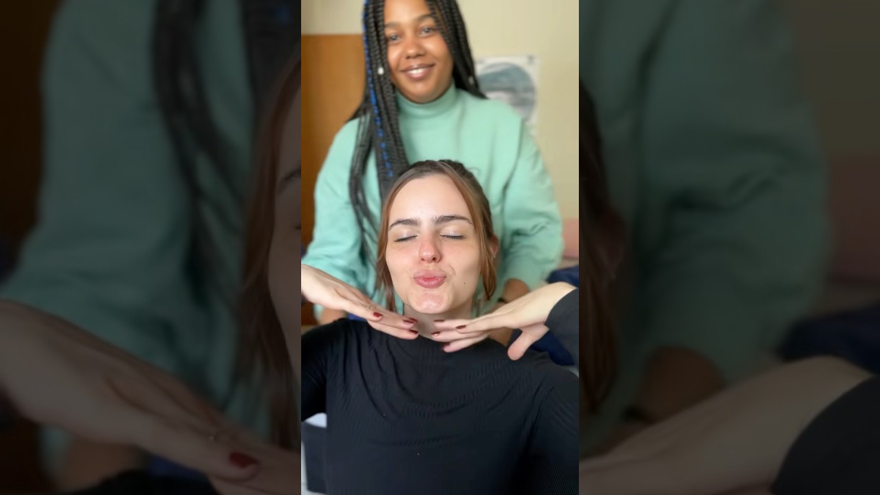 Minha amiga fez uma tran&ccedil;a em mim