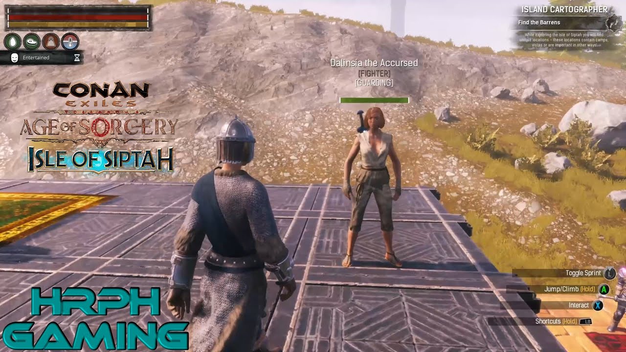 Dalinsia the Accursed and Upgraded Weapons - Conan Exiles AOS CH3, Siptah, Solo on PC [E17]
