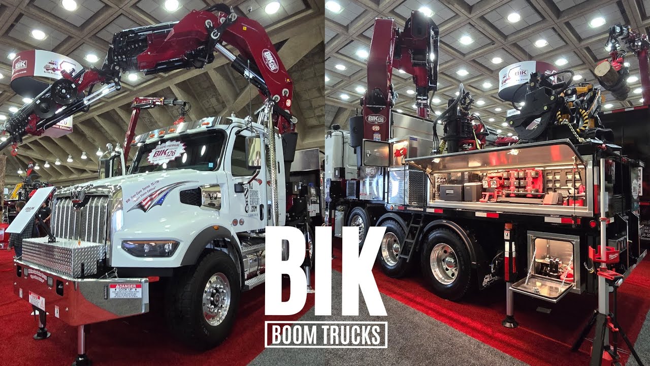 TCI Expo 2024 - Baltimore, MD | BIK Boom Trucks Reveal New Equipment for 2025