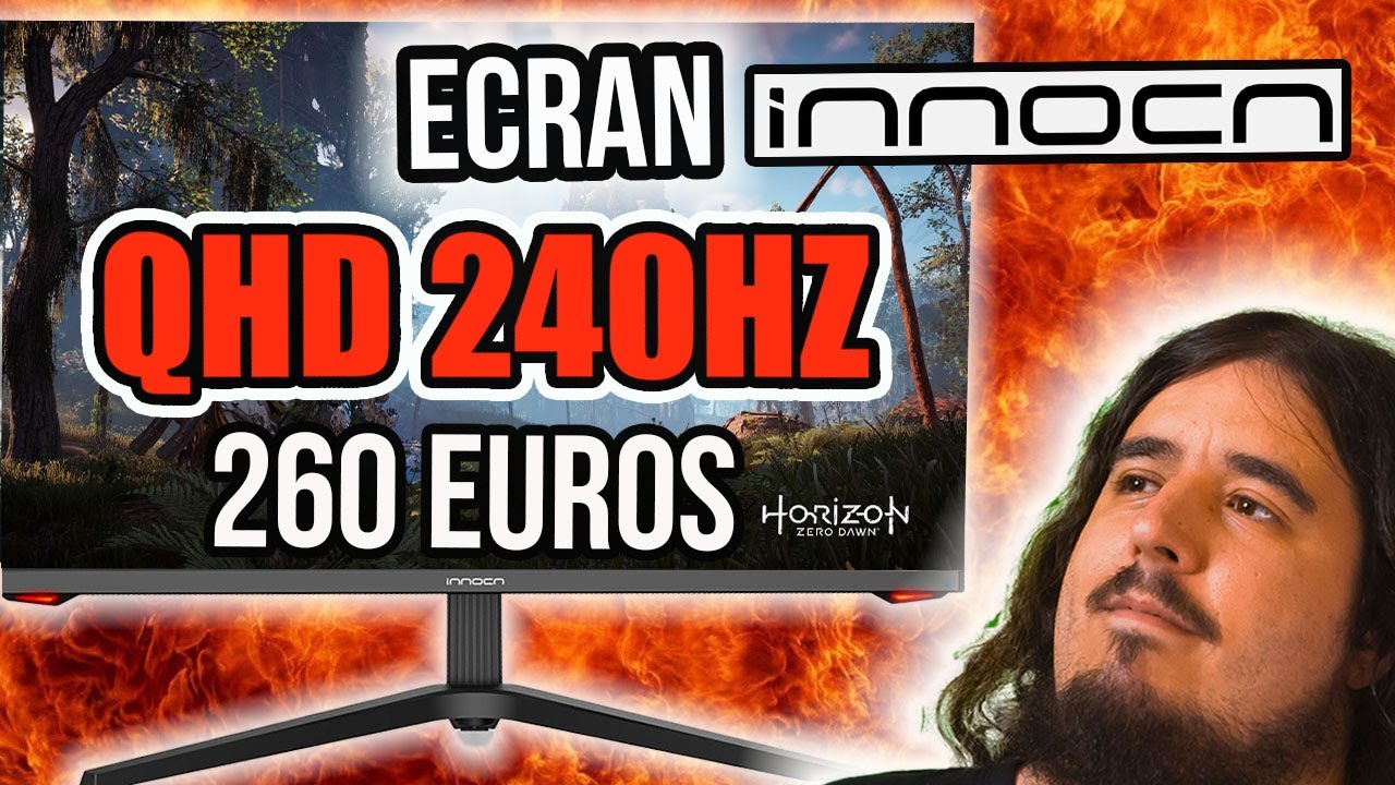 Le MEILLEUR Ecran Gamer QHD PAS CHER d&rsquo;Amazon !! (InnoCN 27G1S)