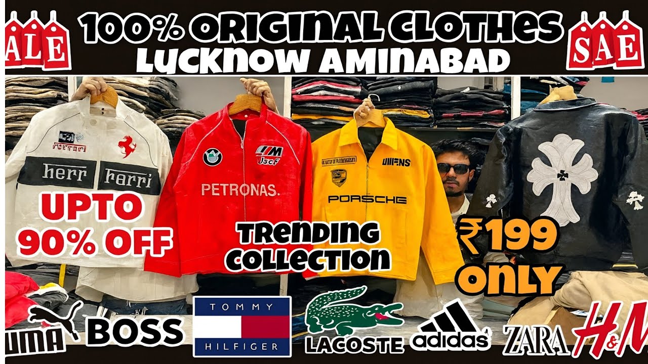 WINTER COLLECTION🤯 - Aminabad Market लखनऊ  |  Best Market For Mens Winter Shopping