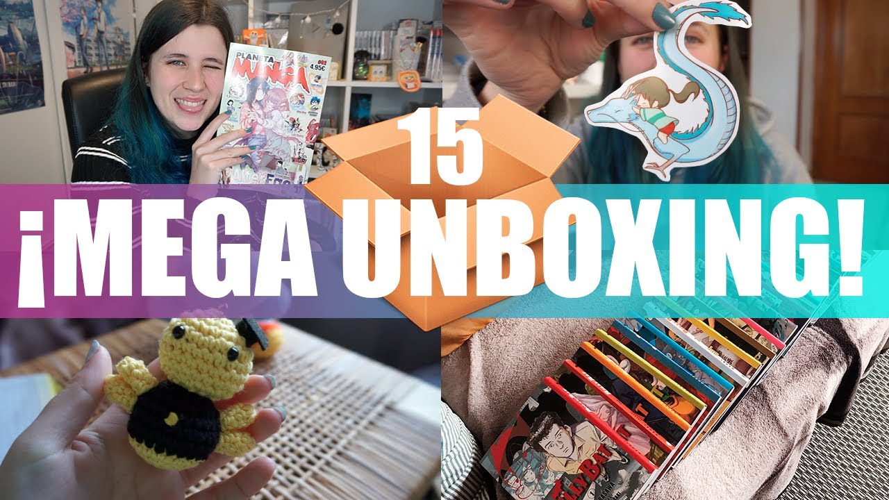 📦¡MEGA UNBOXING 15! | Salgo en Planeta Manga, compras Japan Weekend, sorpresas y más 📦