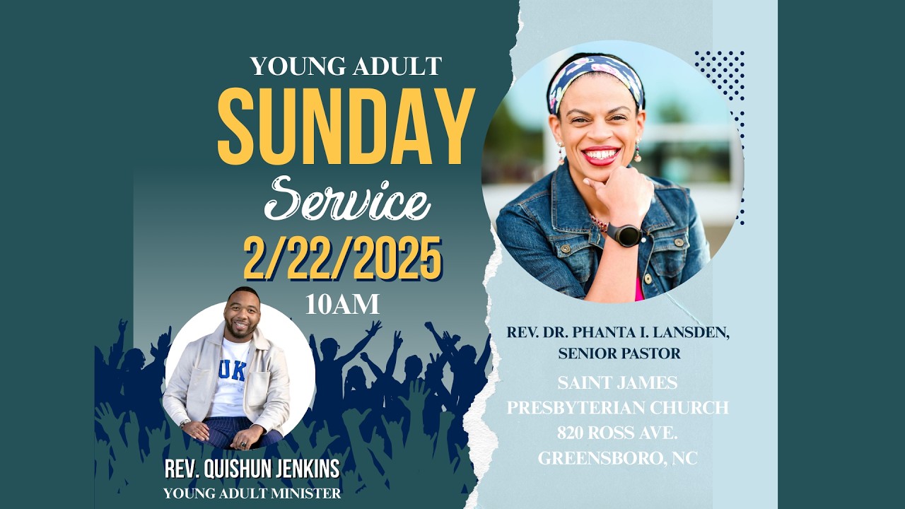 Feb 22 , 2026 - Young Adult Sunday Morning Service - Rev. Quishun Jenkins - 