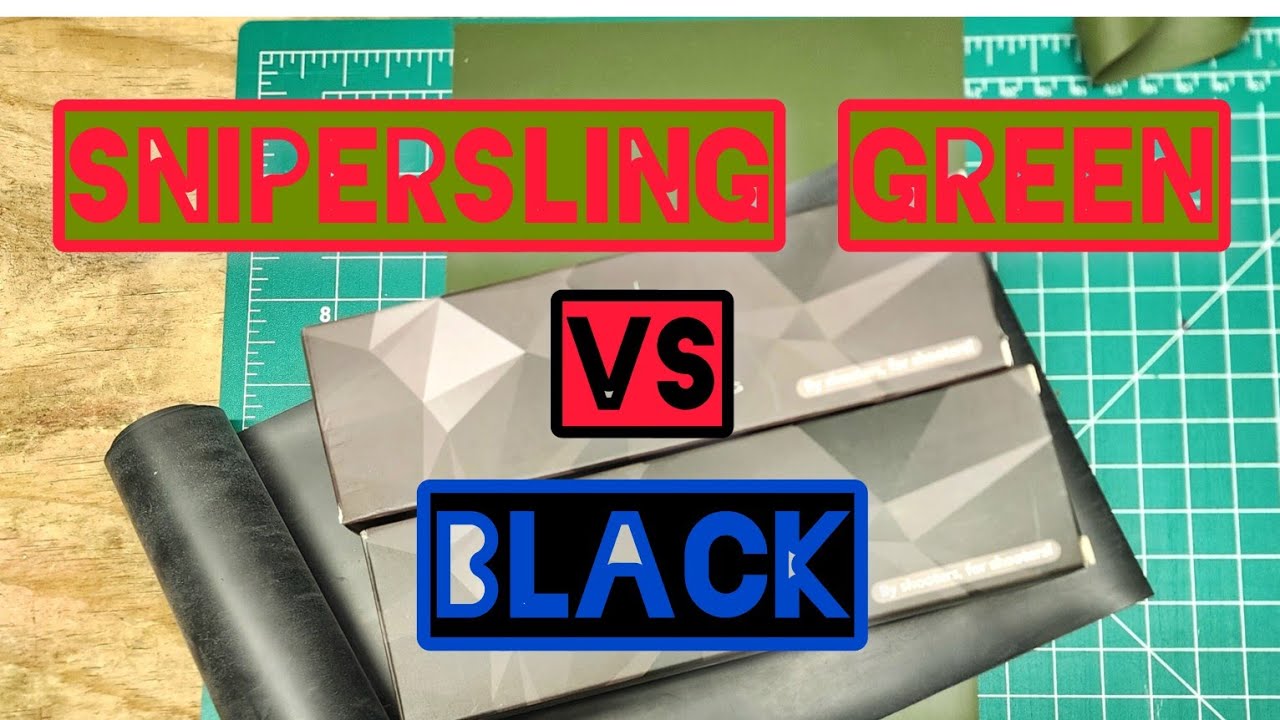 Snipersling Green VS Snipersling Black