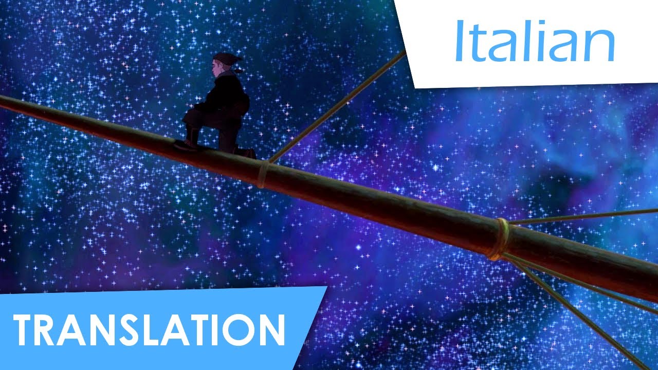 I'm still here (Italian) Lyrics & Translation