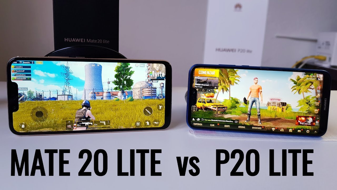 Prueba de Rendimiento Huawei Mate 20 Lite vs Huawei P20 Lite