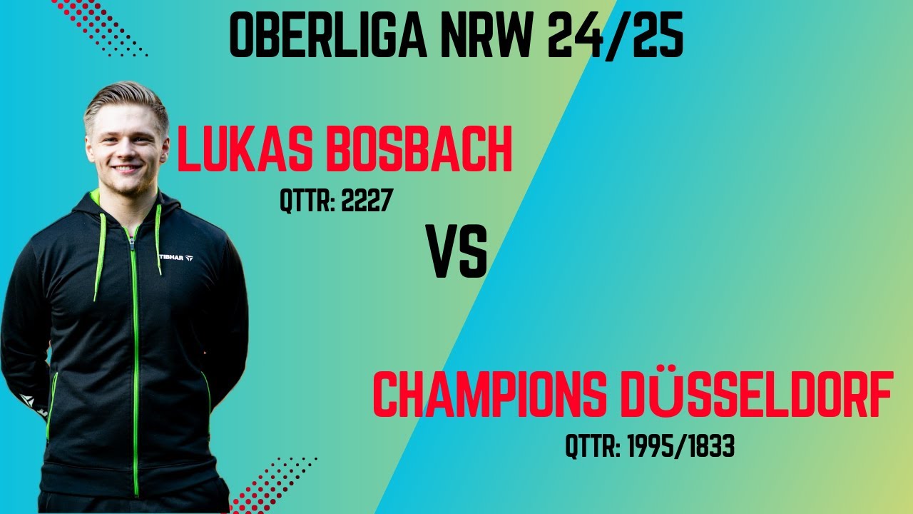 Doppeltes Aufeinandertreffen 😱 Bosbach vs. TTC Champions Düsseldorf
