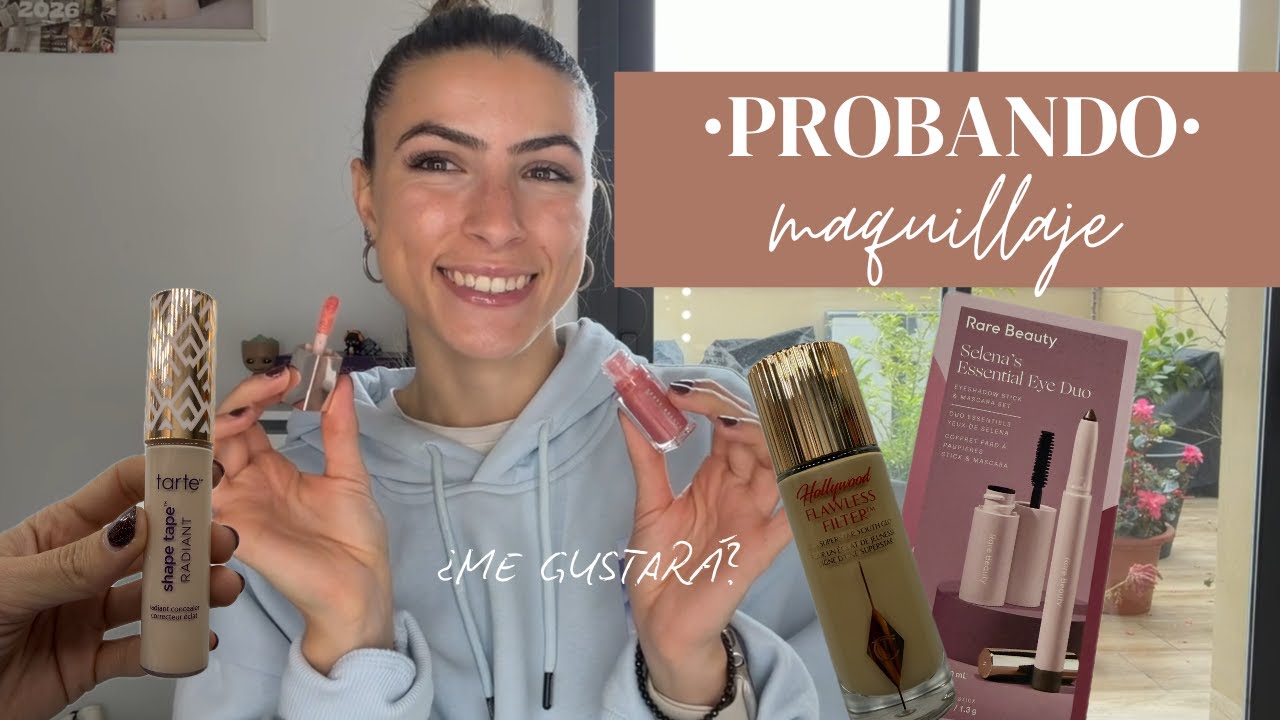 PROBANDO PRODUCTOS DE MAQUILLAJE NUEVOS (PARA MÍ) | ¿QUÉ VALDRÁ LA PENA? ¿QUÉ ME GUSTARÁ Y QUÉ NO?