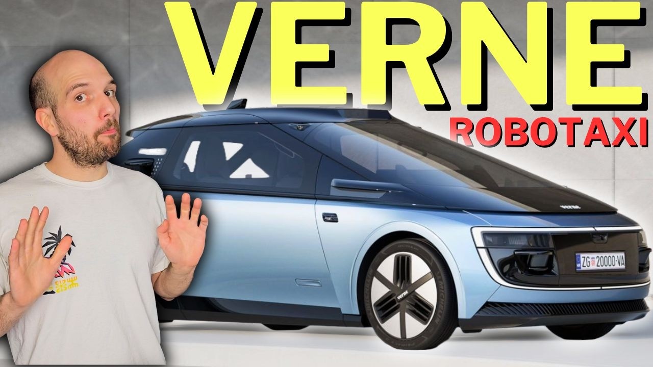 RIMAC VERNE: Il primo ROBOTAXI Europeo!