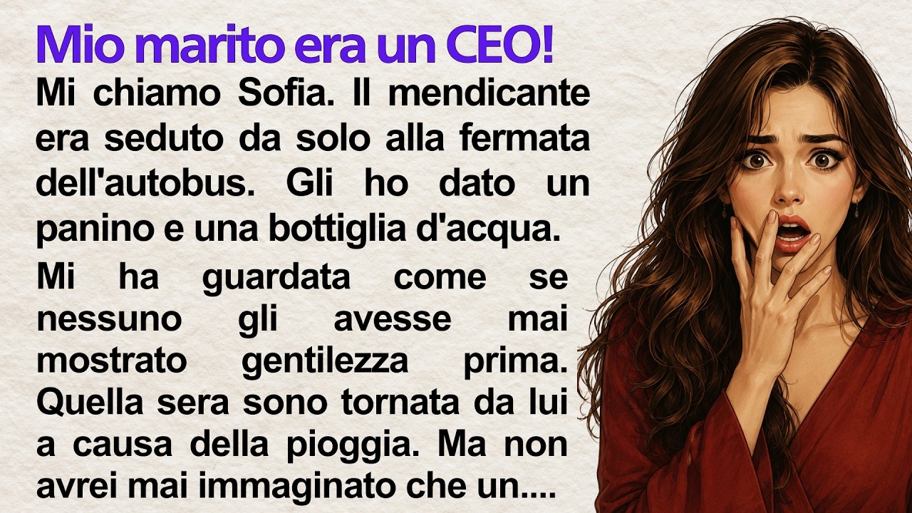 My beggar husband is CEO 😱💔 | Learn Italian Through Story | Italian A1&ndash;A2 Listening Practice