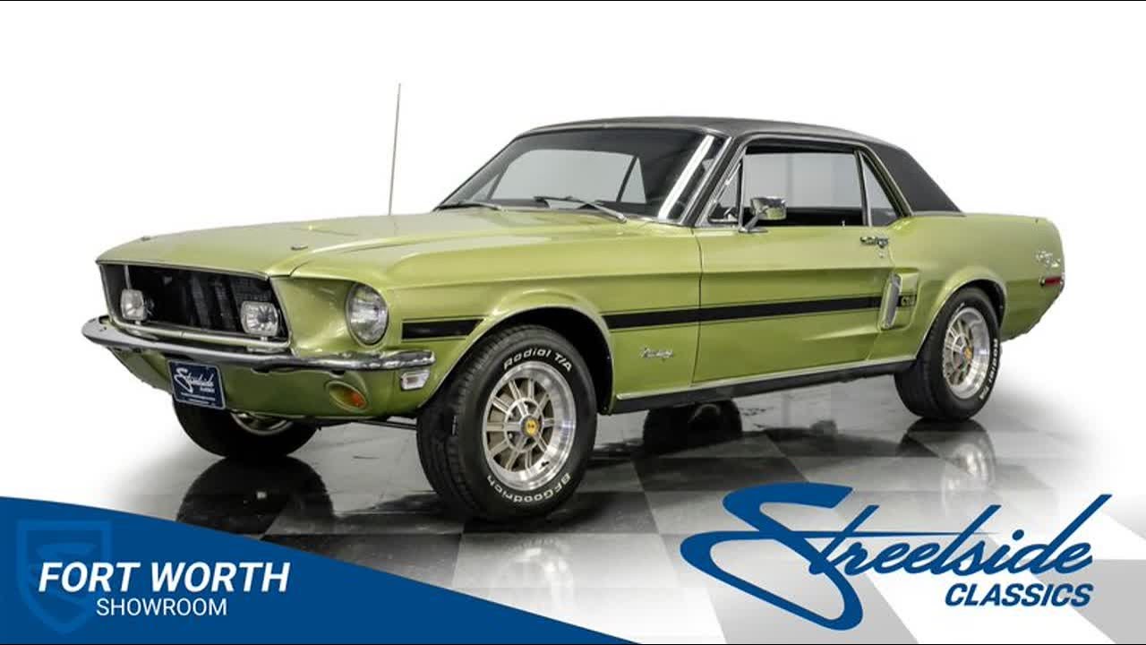 1968 Ford Mustang California Special 8037-DFW for sale | Charlotte, Atlanta, Dallas, Tampa, Pho...