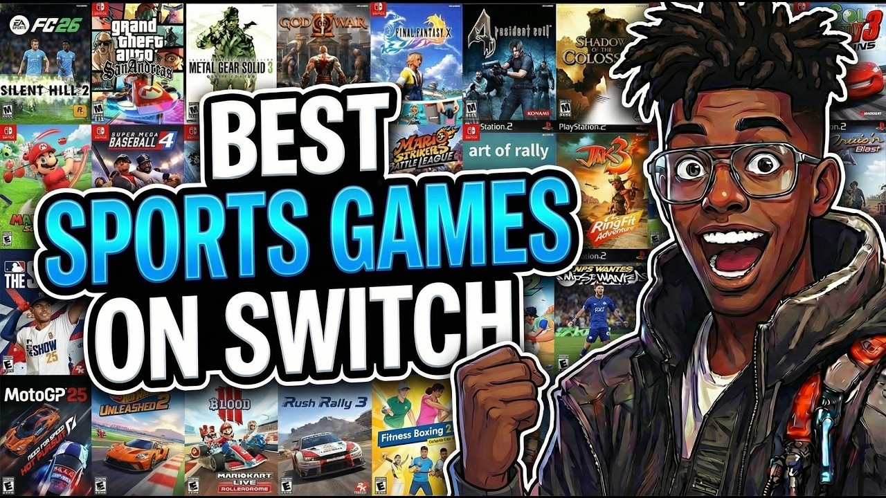 Top 45 Best Sports Games on Switch You Must Play