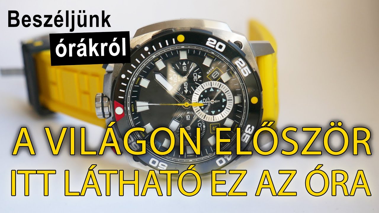 A világon először itt látható az új Vostok-Europe bullhead kvarc kronográf! - Beszéljünk órákról