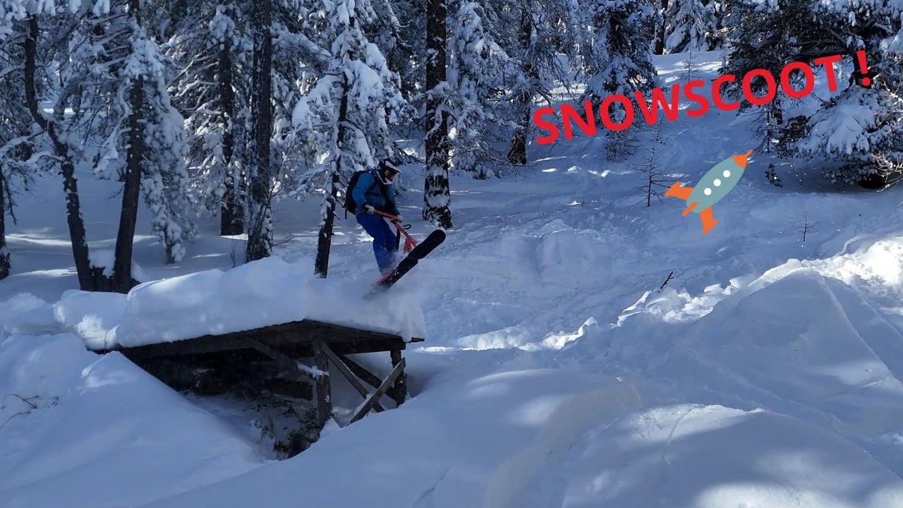 SNOWSCOOT 2026 4K Poudreuse !