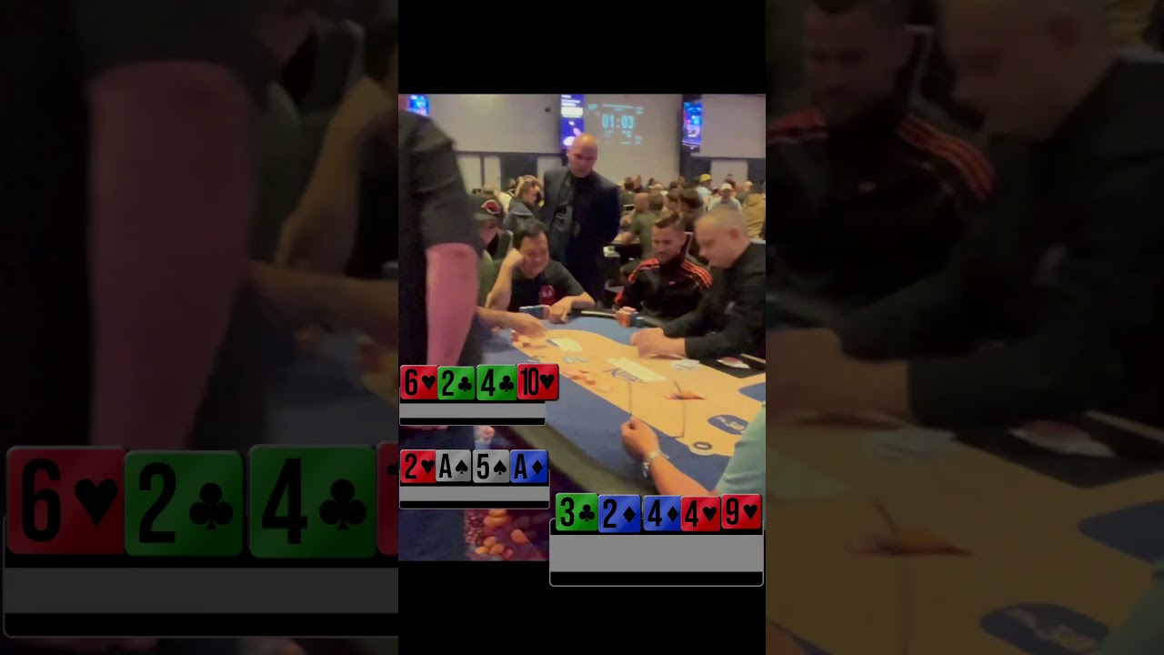 Final table All in hand against AAxx 🔥 #poker #pokerevent #finaltable
