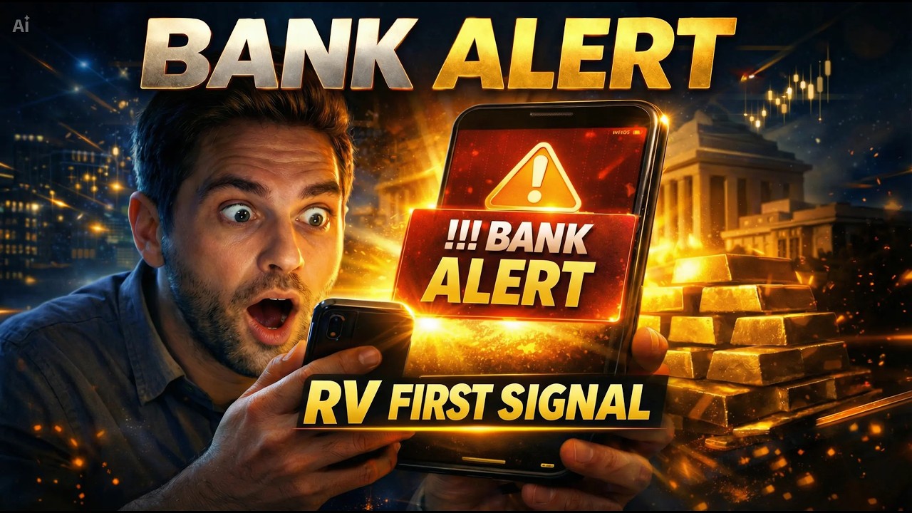 Первое банковское оповещение при начале RV
