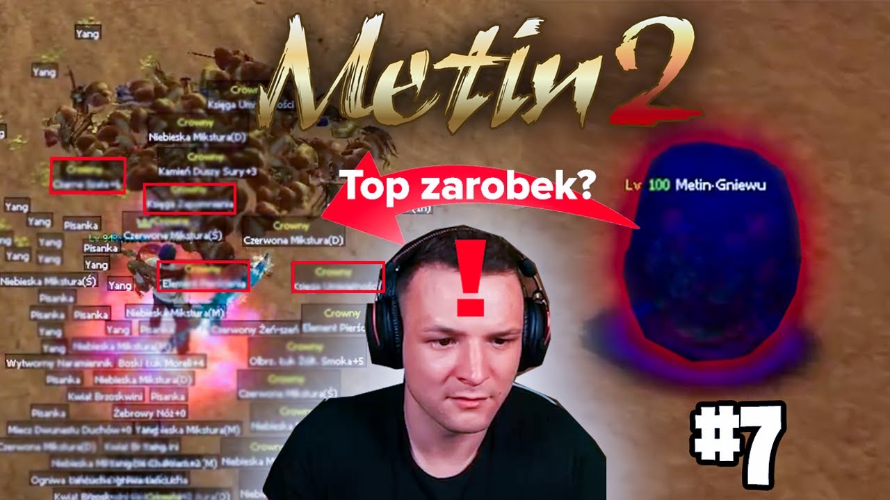 Metin2 Luna #7 MAPA 95, EVENT PIĘCIOKROTNE METINY
