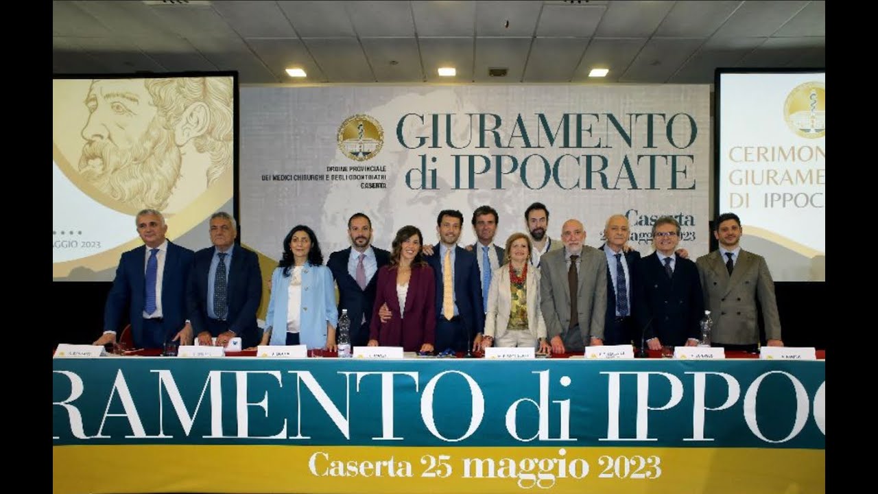 Giuramento di Ippocrate. 330 neo iscritti all'Ordine di Caserta