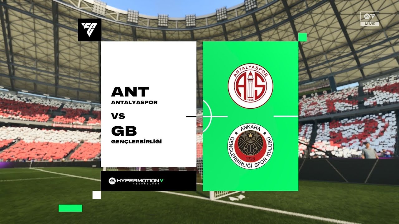 EA Sports FC 26 | Antalyaspor vs Genclerbirligl - Süper Lig | Gameplay PS5