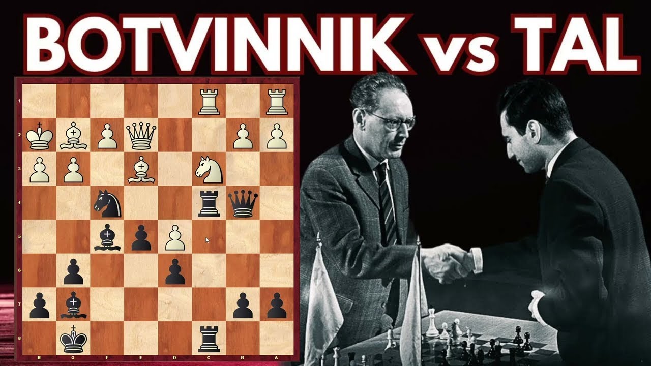 TAŃCOWAŁY DWA MICHAŁY || Botwinnik vs. Tal || Partia nr 6